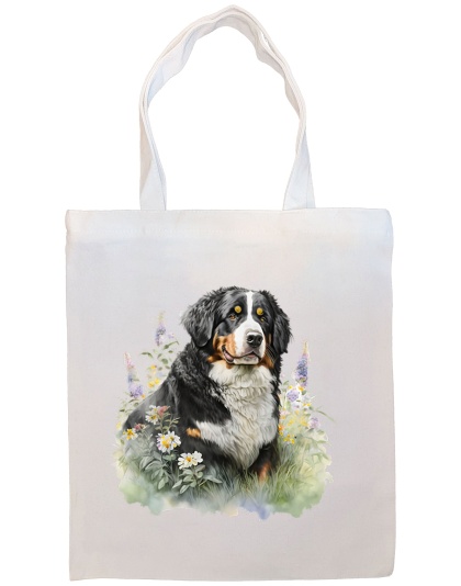 Bernese Mountain Dog Canvas Tote Bag Style3