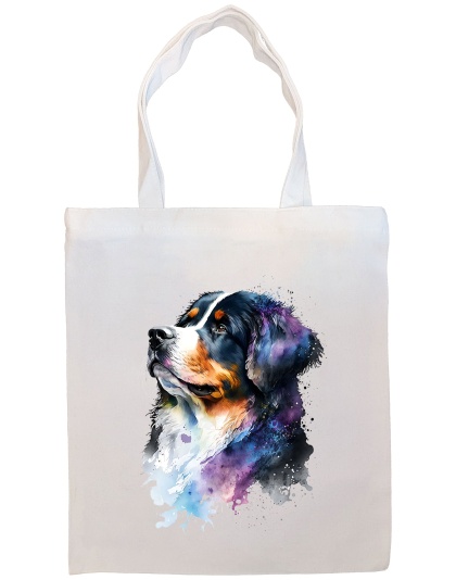 Bernese Mountain Dog Canvas Tote Bag Style5
