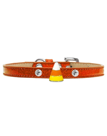 Candy Corn Charm Dog Collar Orange Ice Cream Size 10