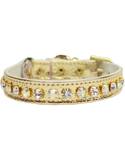 Deluxe Cat Collar Gold Size 10