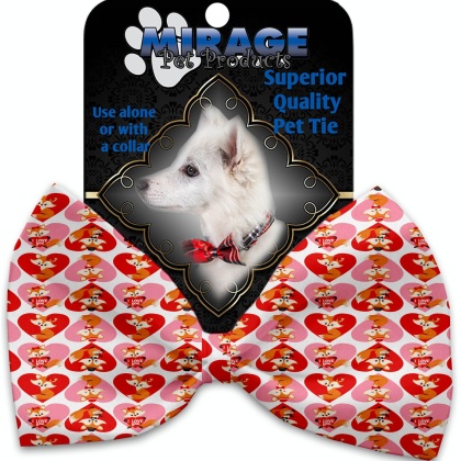 Foxy Love Pet Bow Tie