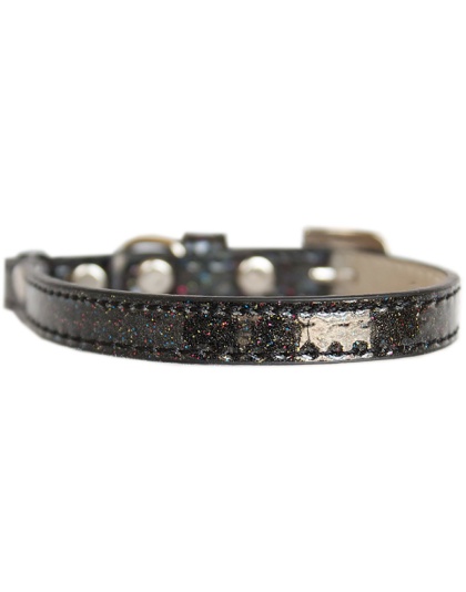 Ice Cream Plain Cat safety collar Black Size 10